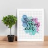 A cross stitch pattern with the words "Best Mom Ever"