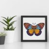 Set of 10 Mandala Butterflies cross stitch pattern