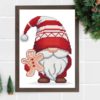 Christmas Gnome cross stitch pattern