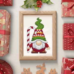 12 Christmas Gnomes Cross Stitch Pattern - Adorable Holiday Decor ...