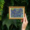 Irises by Vincent van Gogh Cross Stitch Pattern