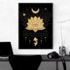 Mystic Magic Lotus Cross Stitch Pattern