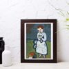 Child with dove by Pablo Picasso cross stitch pattern featuring a beautiful reproduction of the iconic painting
